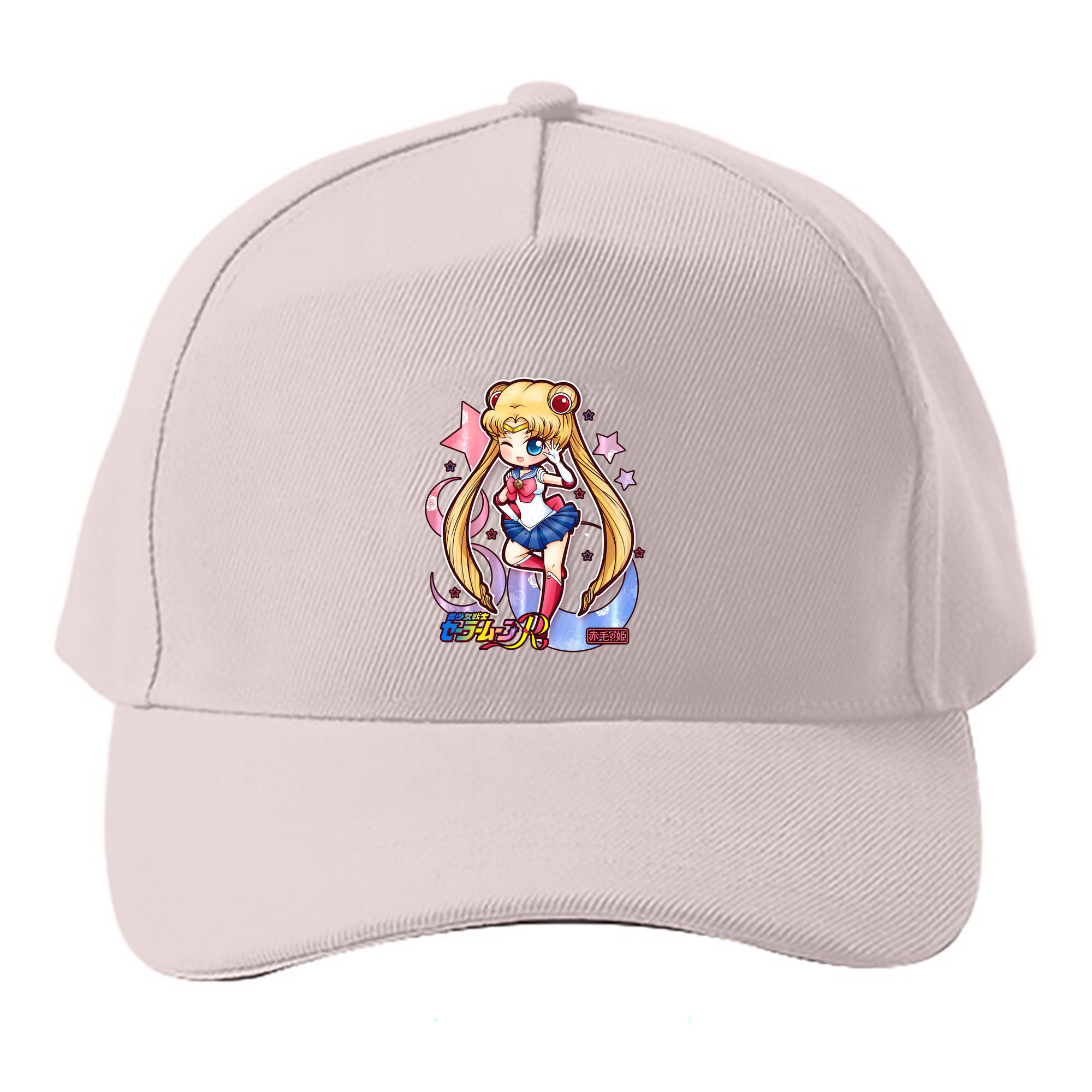 （画像用） 美少女戦士セーラームーン 月野 うさぎ つきの うさぎ Sailor Moon Tsukino Usagi ベースボールキャップ 綿100％ 男女兼用 帽子 スポーツ